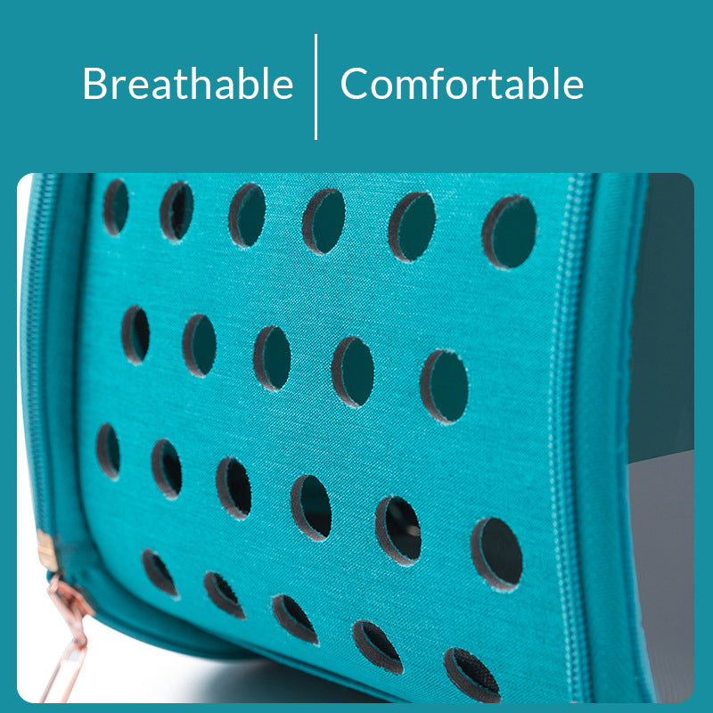 Sac de transport panoramique pour chat et chien